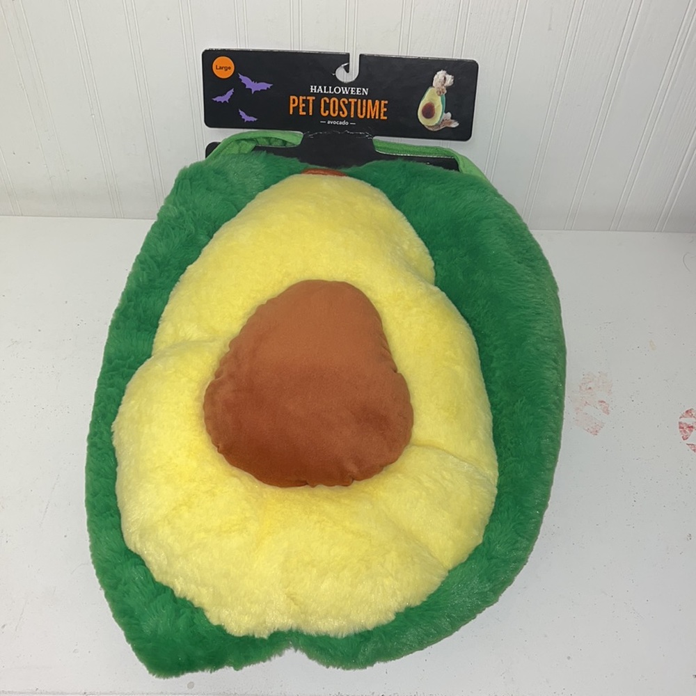 Avocado Halloween Plush Pet Costume - Picture 10 of 11